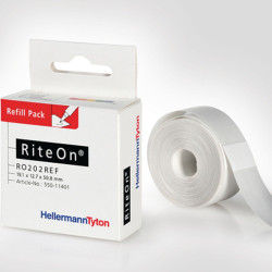HellermannTyton Etiketten Nachfüllpackung 19,1X50,8 mm (150 Stk)