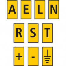 HellermannTyton Kennzeichnungsclip WIC2 AELNRST+ERDE"ye 200ST