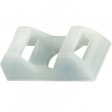 HellermannTyton Befestigungssockel Q-TIES 21x95 mm weiss