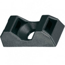HellermannTyton Befestigungssockel Q-TIES 21x95 mm schwarz