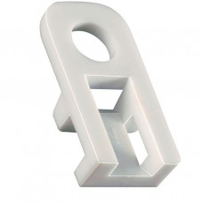 HellermannTyton Befestigungssockel 20,4x10,2 mm weiß CTAM1-PA66-WH VPE: Packung (1 Stk)