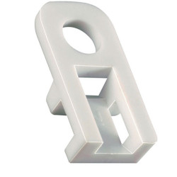 HellermannTyton Befestigungssockel 20,4x10,2 mm weiß CTAM1-PA66-WH