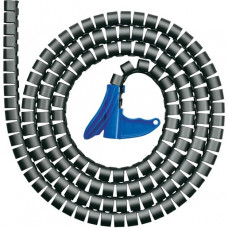 HellermannTyton Spiralschlauch + WZ HWPP 16 mm PP Schwarz VPE: Packung (30 m)