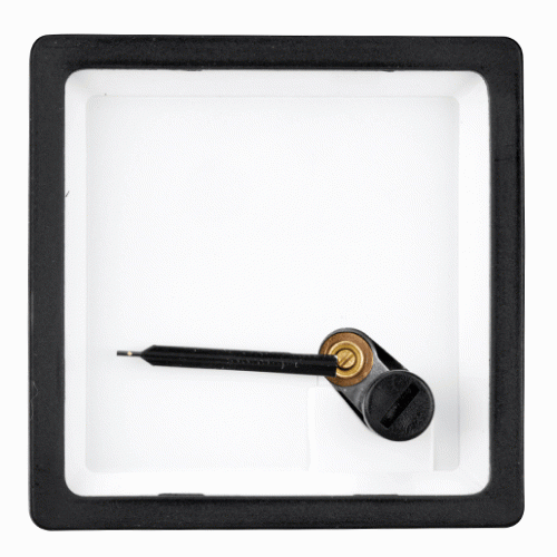 Iskra Amperemeter ohne Skala 0 - 5 A AC 96x96mm FQ0207 1..2X/5A
