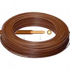 Kabel & Leitungen PVC Aderleitung Ye 1,5 mm² H07V-U braun (100 m Bund)