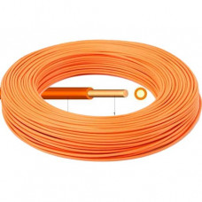 Kabel & Leitungen PVC Aderleitung Ye 1,5 mm² H07V-U orange (100 m Bund)