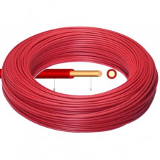 Kabel & Leitungen PVC Aderleitung Ye 1,5 mm² H07V-U rot (100 m Bund)