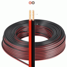 Kabel & Leitungen Lautsprecherleitung LSP 2x0,75 mm² rot/schwarz (50 m)
