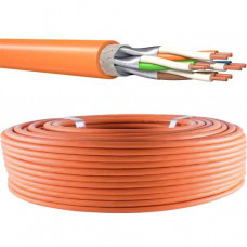 R-TEC Datenkabel Kat.6A F/FTP500/23 Orange (100 m Bund)