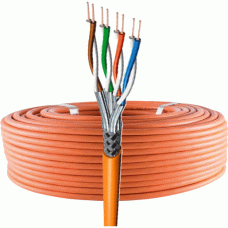 R-TEC Datenkabel Kat.6A F/FTP500/23 Orange (100 m)