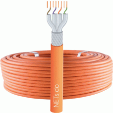 NETs do Netzwerkkabel 1200MHz sim.or.LS0H >100< S/FTP 4x2xAWG23 CAT.7, Dca (100 m)