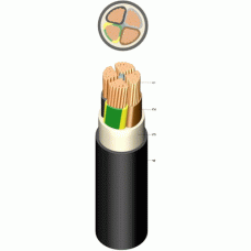Kabel und Leitungen Erdkabel Kupfer E-YY-J 5x4 mm²