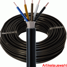 Kabel & Leitungen Erdkabel Kupfer E-YY-J 5x1,5 mm² 