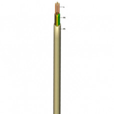 Kabel & Leitungen PVC Frenmeldeschlauchdraht 2X0,6 mm² YYSCH elfenbein