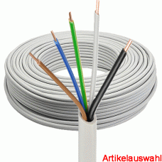 Kabel & Leitungen PVC Schlauchleitung YMM-J 5x1,5 mm²