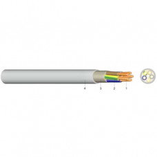 Kabel & Leitungen PVC Mantelleitung YM-J 7x1,5 mm² RE hellgrau