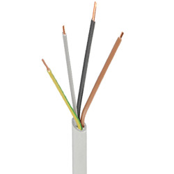 Kabel & Leitungen PVC Mantelleitung YM-J 4x1,5 mm² (1 m) Kabel & Leitungen PVC Mantelleitung YM-J 4x1,5 mm² (1 m)
