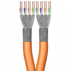 R-TEC Datenkabel Kat.6A F/FTP500/23 Orange Duplex VPE: Bund (100m)