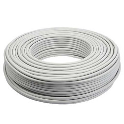 Kabel & Leitungen PVC Schlauchleitung YMM-O 2x1 mm² (50 m Bund) Kabel & Leitungen PVC Schlauchleitung YMM-O 2x1 mm² (50 m Bund)