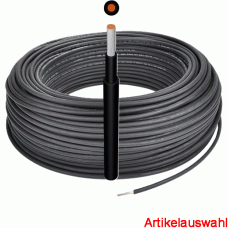 Kabel & Leitungen Mantelleitung für Photovoltaikanlagen Solarkabel H1Z2Z2-K TÜV 4 mm² schwarz