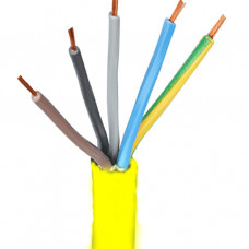 Kabel & Leitungen Baustellenleitung XYMM-J 5x1,5 mm² K35 gelb