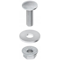 Niedax Flachrundkopfschraube M6 ähnl. DIN 603 Länge 20 mm ( 100 Stk)