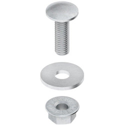 Niedax Flachrundkopfschraube M6 ähnl. DIN 603 Länge 20 mm ( 100 Stk)