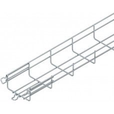 Niedax Gitterrinne U-förmig m. angeschweißtem Verbinder 54x100x3000 mm CITO Stahl