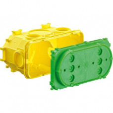 Kaiser Betonbau A1269-40 Doppelgeräte Verbindungsdose 2 x Ø 60 mm