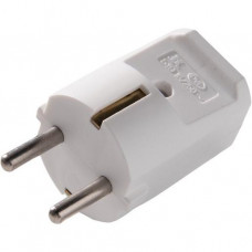 Kaiser SCHUKO-Stecker ohne Tülle 16A 250V Z519OT weiss