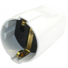 Kaiser Kupplung mit Schutzkontakt 16A 230V IP20 544OT weiß