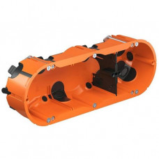 Kaiser Hohlwand Gerätedose 3-fach O-range ECON 2 luftdicht A9253-22