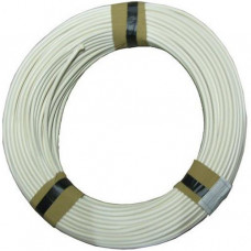 Kauffmann PVC Isolierschlauch 6.0 mm x 0.6 mm weiss(10 m)