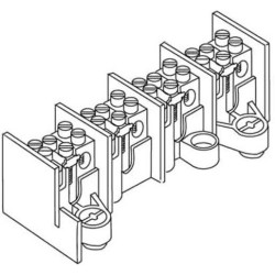 Kleinhuis Hauptleitungs-Abzweigklemmen 25 mm² 2645/4 4 x 25 8 x 16 mm² Kleinhuis Hauptleitungs-Abzweigklemmen 25 mm² 2645/4 4 x 25 8 x 16 mm²