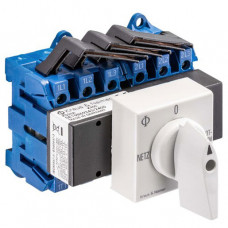 Kraus & Naimer NETZ-0-NOTSTROM Umschalter 3-polig 25A Schnappbef. KG20A.T903.VE2.F437