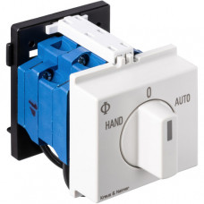 Kraus & Naimer Umschalter 1-polig 20A HAND-0-AUTO Reiheneinbau CG8.A210.VE21.F085