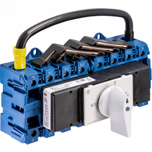 Kraus & Naimer NETZ-0-NOTSTROM Umschalter 4-polig 80A Schnappbef. KG80.T904.VE2.F437