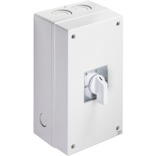 Kraus & Naimer NETZ-0-NOTSTROM Umschalter 3-polig 25A Aufputz IP66 KG20B.T903.KL10.F437