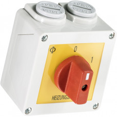 Kraus & Naimer Heizungsnotschalter 2-polig 20A '0-1' Aufputz CA10A201/A-0026.PNL1