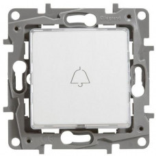 Legrand Niloe Taster Schließer beleuchtet inkl. LED Beschriftung mit Krallen 664515