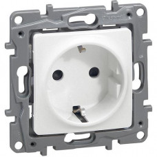 Legrand Niloe Schuko-Steckdose Berührungsschutz Steckklemmen mit Spreizkrallen 664531