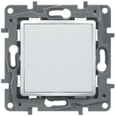 Legrand Niloe Blindabdeckung und Mosaic-Adapter ultraweiß 665195