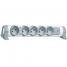 Legrand Tischverteiler SSD drehbar und beleuchtetem Schalter ohne Kabel 5-fach 16A 694634