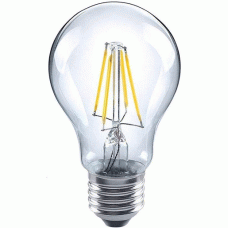 TS Electronic LED Filamentlampe Glühlampe klar E27 4W 2700K warm-weiß 470 Lumen Ø60mm 
