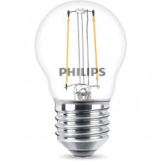 Philips LED-Tropfenlampe Classic LEDluster 2-25W 250lm E27 827 P45 klar