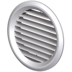 Siku Lüftungsgitter rund DM 100 mm UV-beständig MV 100 BVS ASA Siku Lüftungsgitter rund DM 100 mm UV-beständig MV 100 BVS ASA