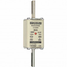 Mersen NH-Sicherung gG Gr.2 500VAC/250VDC 80A mit spannungsführenden Grifflaschen ( 3 Stk )