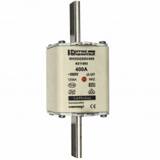 Mersen NH-Sicherung gG Gr.2 500VAC/250VDC 400A mit spannungsführenden Grifflaschen ( 3 Stk )