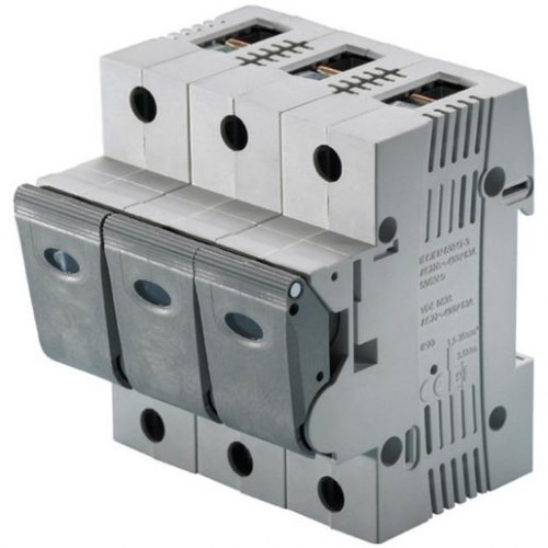 Mersen Lasttrennschalter D02 35A 3-polig 400VAC/65VDC mit Sicherungen