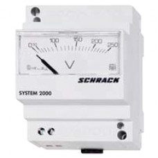 Schrack Voltmeter analog 500V AC Direktmessung